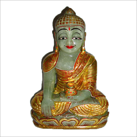 सेमी प्रिसियस बुद्ध की मूर्ति