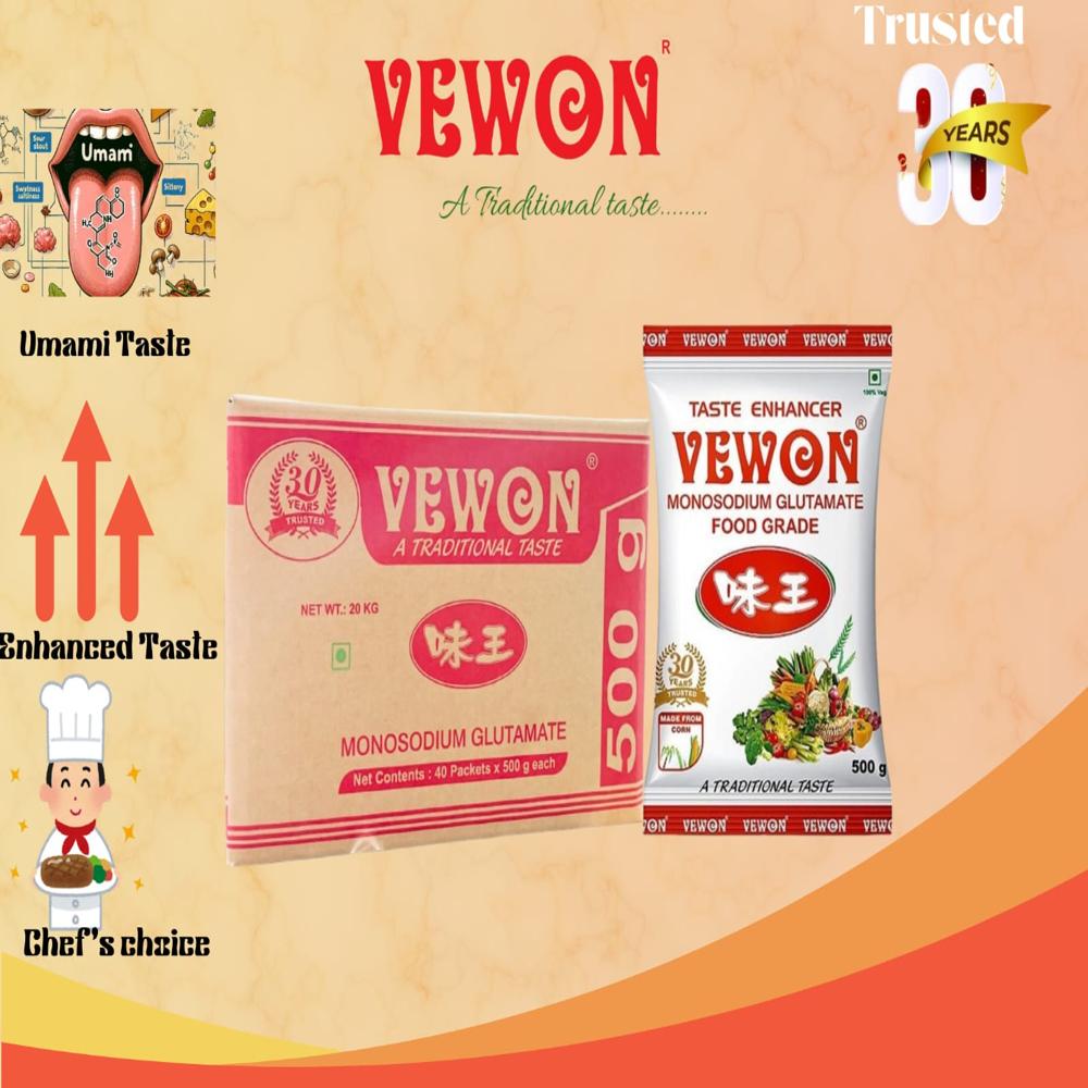 VEWON Monosodium Glutamate 500gm packet