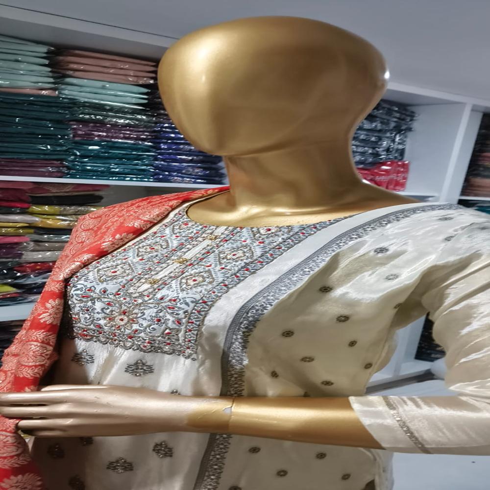 TISSU JAIKAT HAND WORK 3PCS