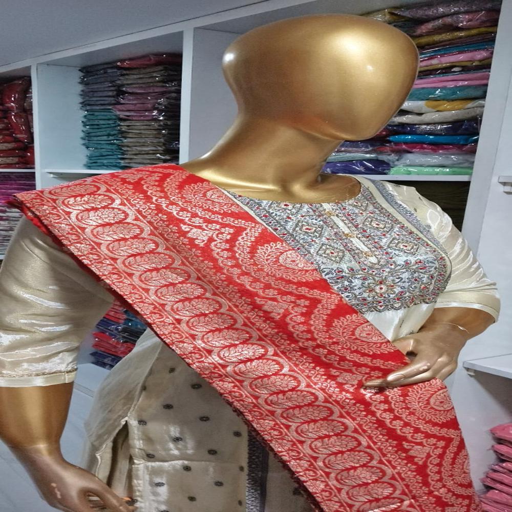 TISSU JAIKAT HAND WORK 3PCS