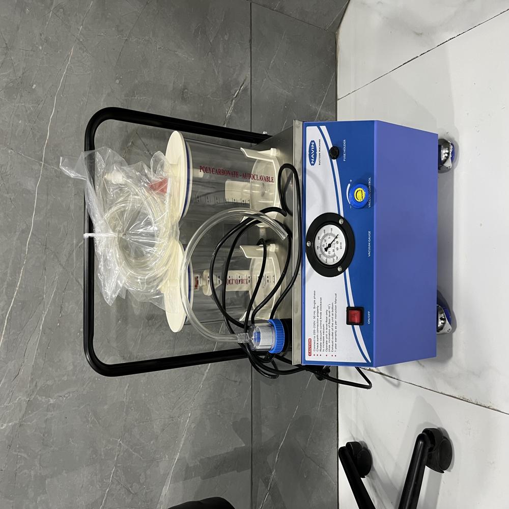 Portable Suction Machine - Application: To Remove Airway Obstructions (Mucus