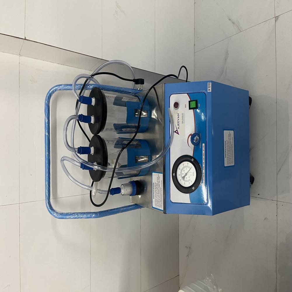 Portable Suction Machine - Application: To Remove Airway Obstructions (Mucus