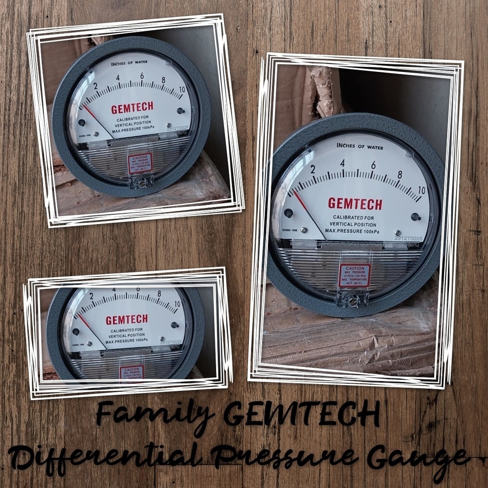 CATEGORY LEDER GEMTECH DIFFERENTIAL PRESSURE GAUGE