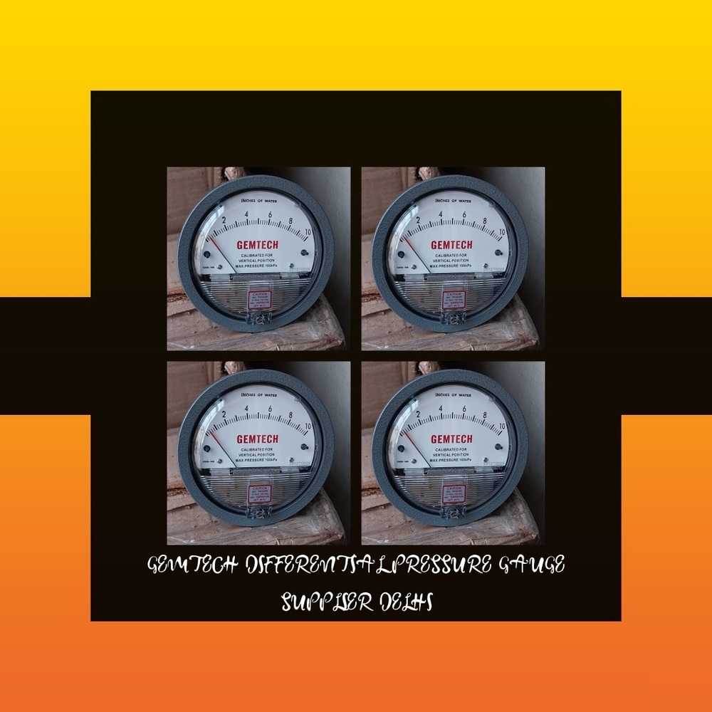 CATEGORY LEDER GEMTECH DIFFERENTIAL PRESSURE GAUGE