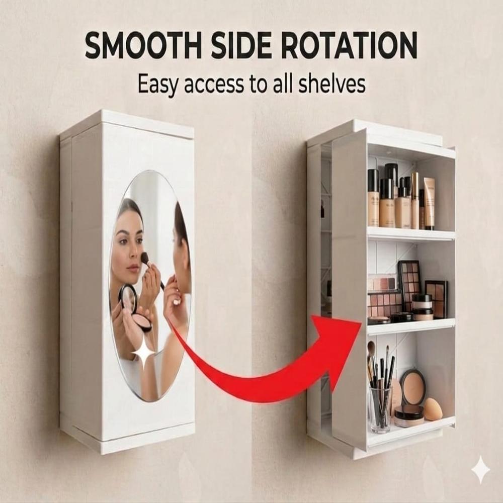 Bathroom Storage Solution - Color: White