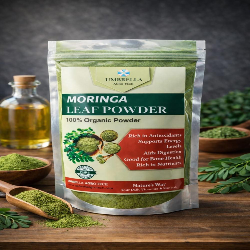 Moringa Leaf Powder - Brand Name: Umbrella Agro Tech