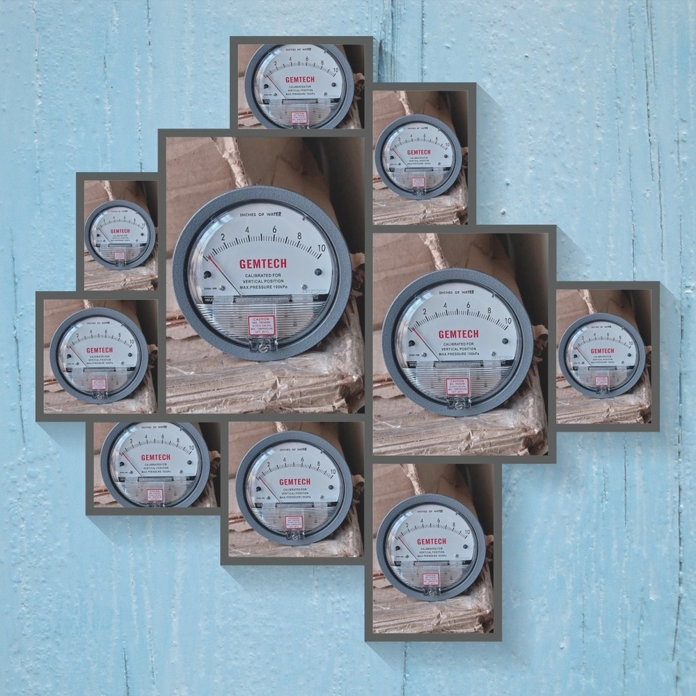 PREMIUM SELLER GEMTECH DIFFERENTIAL PRESSURE GAUGE