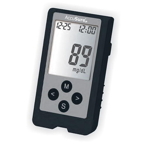 AccuSure Blood Glucose Monitoring System-Plus