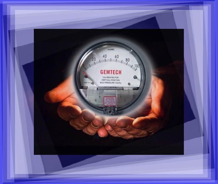 SUPER SELLER GEMTECH  DIFFERENTIAL PRESSURE GAUGE