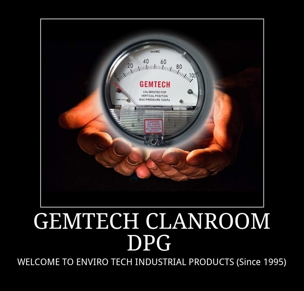 SUPER SELLER GEMTECH  DIFFERENTIAL PRESSURE GAUGE