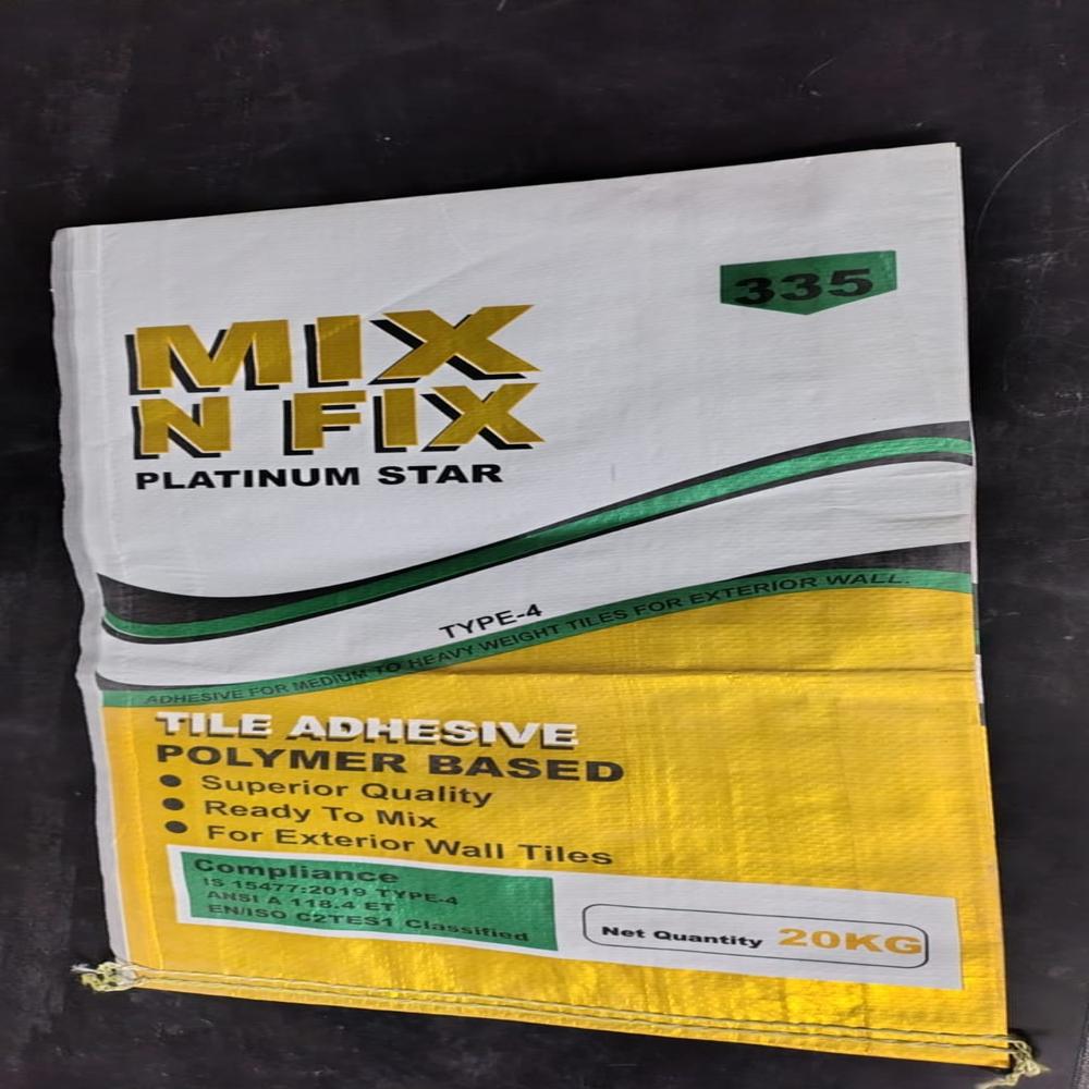 Bopp Tile Adhesive Bag