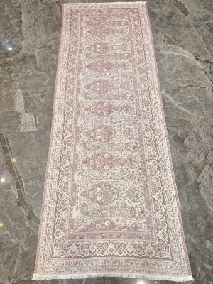 Pashmina Shawl Manufacturer - Color: Light Beige With Multicolor Embroidery