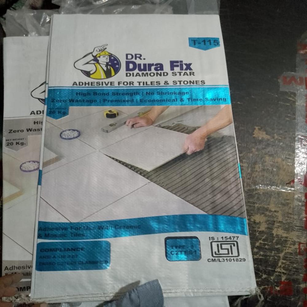 20 Kg Metallic Tile Adhesive Bag