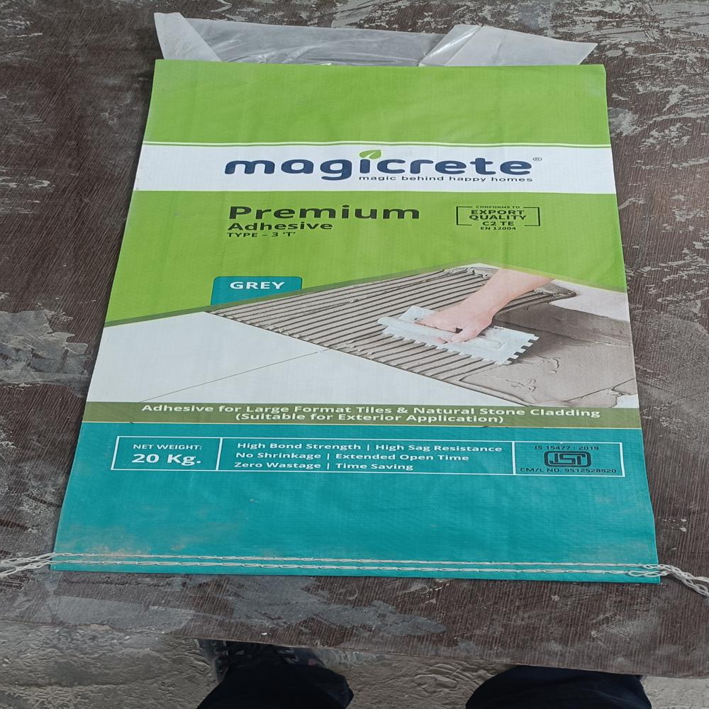 20 Kg Metallic Tile Adhesive Bag