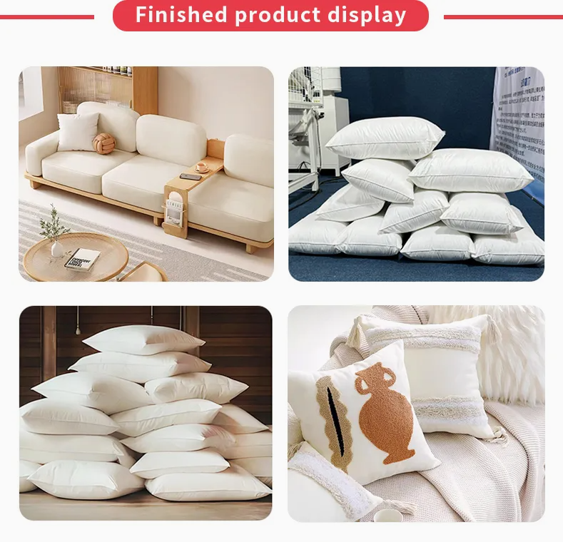 Polyester Fiber Opening Stuffing Cushion Production Line Automatic Pillow Filling Machine with Weighing