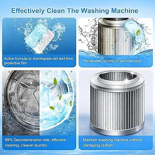 Washing Machine Cleaner Descaler Tablets