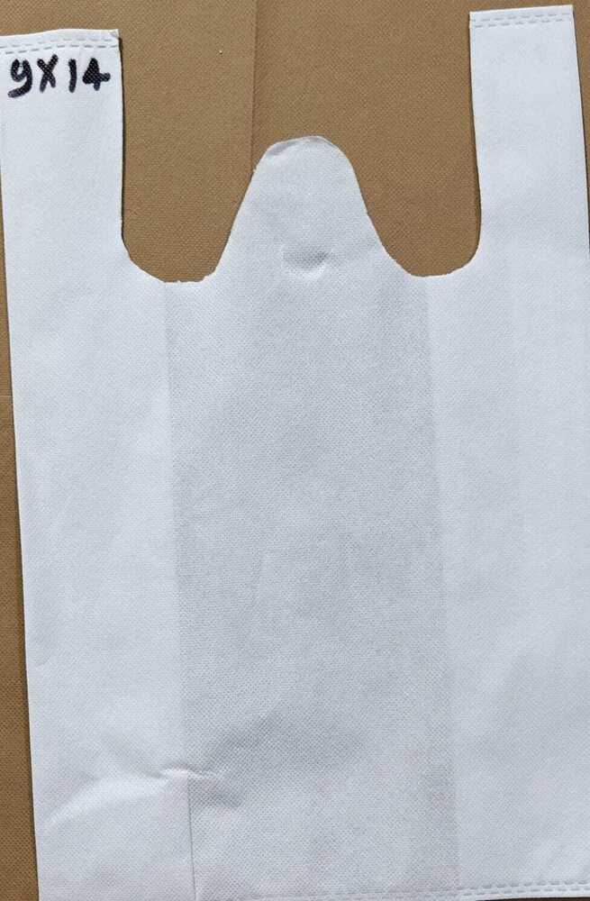 W cut size 9 x14 Non Woven Bag