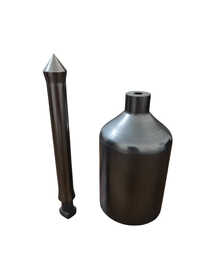 Black Graphite Casting Crucible