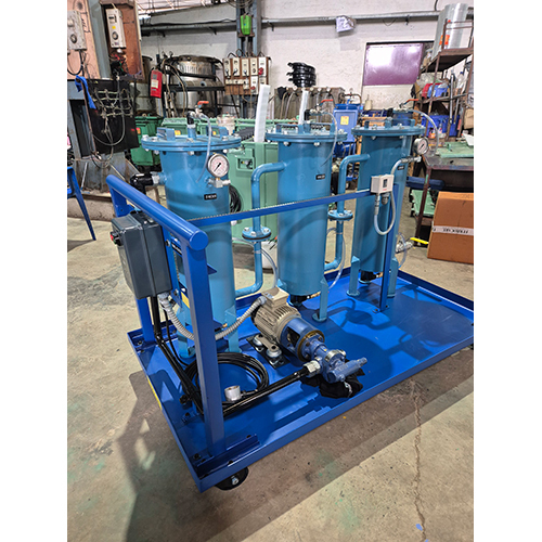 3 Stage Filtration Unit - Color: Blue/Grey