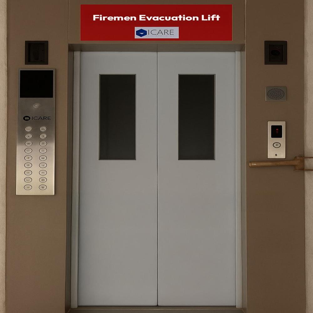 Evacuation Lift - Car Dimension: As Per Is 14665 Standards