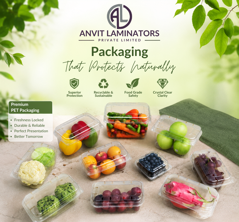 Fruit & Vegetable Punnets - Color: Transparent/Clear