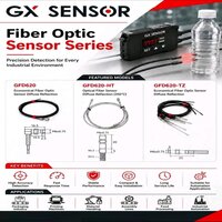 Gx Fiber Optic Sensor For Miniature Object - Compensated Temperature: -10 To +50 C