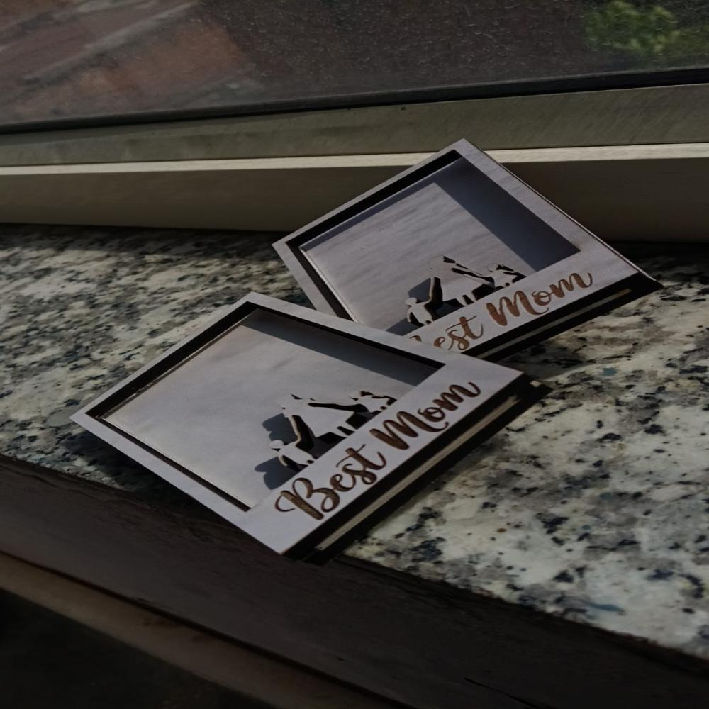 Mdf customized fridge magnet