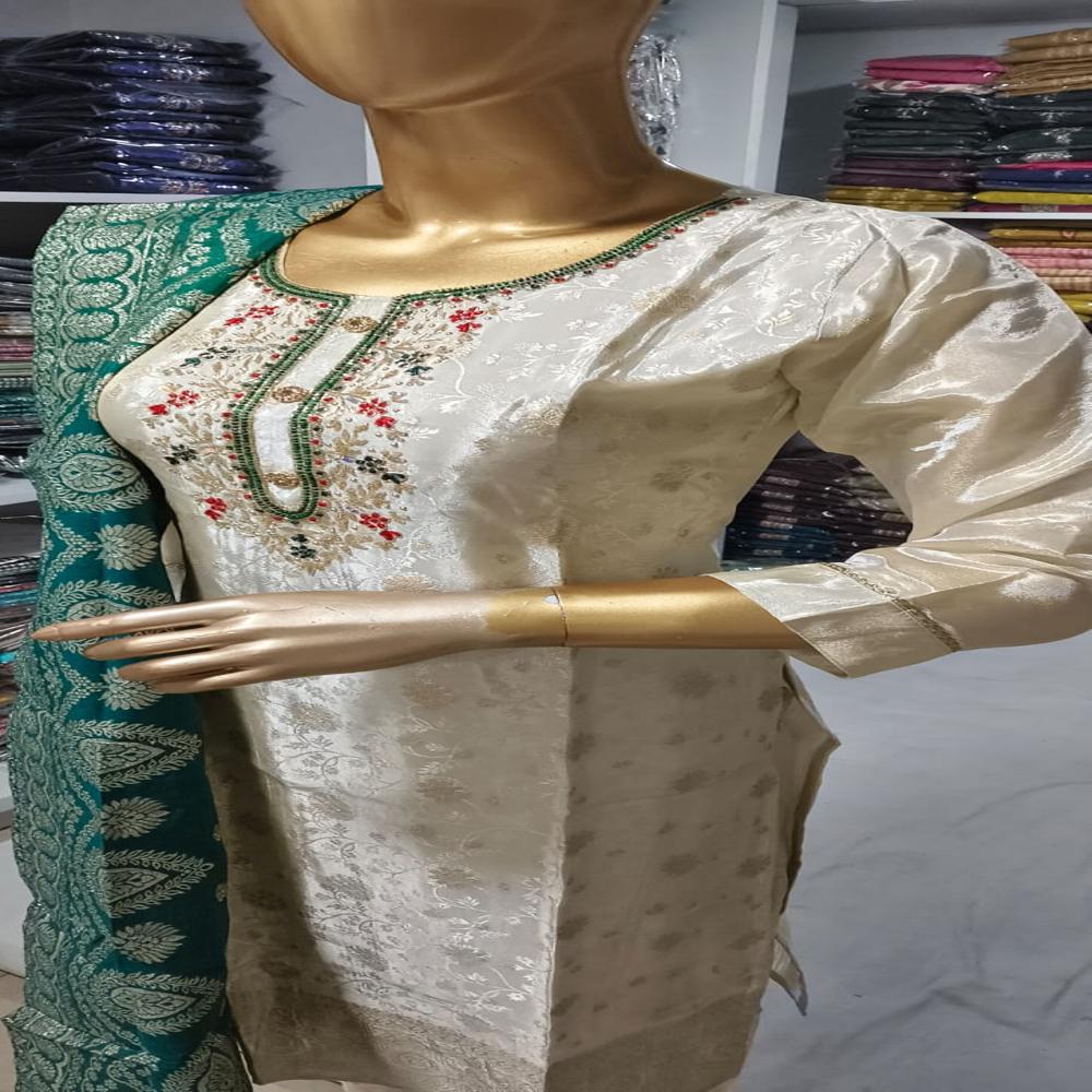 Tissu Jaikat Hand Work - Bust Size: 38