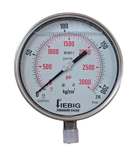 Fiebig Pressure And Temperature Gauge
