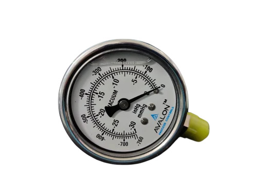 SS Analog Type Vacuum Pressure Gauge