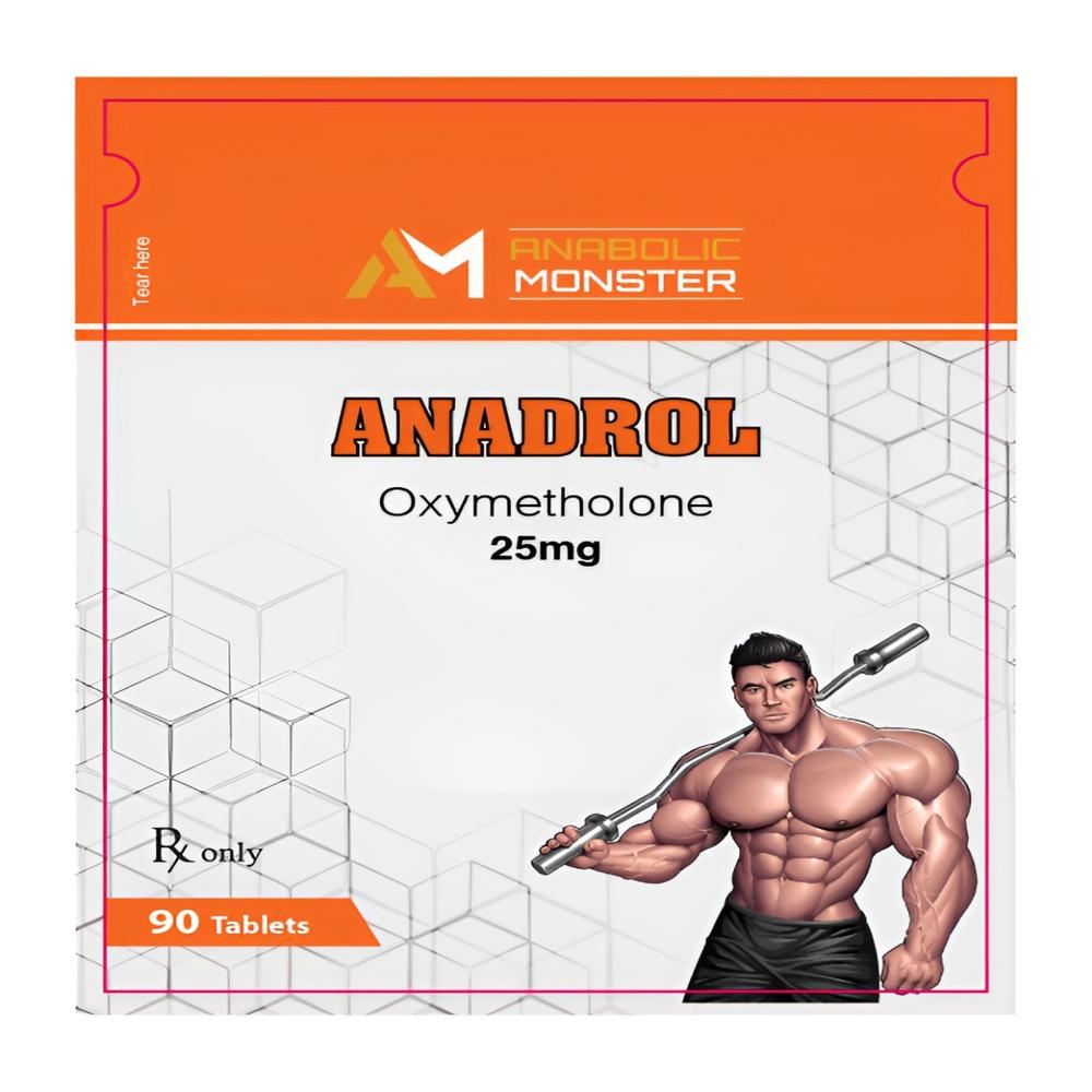 ANABOLIC MONSTER ANDROLIC, ANADROL, 25 MG, 90 TABLETS