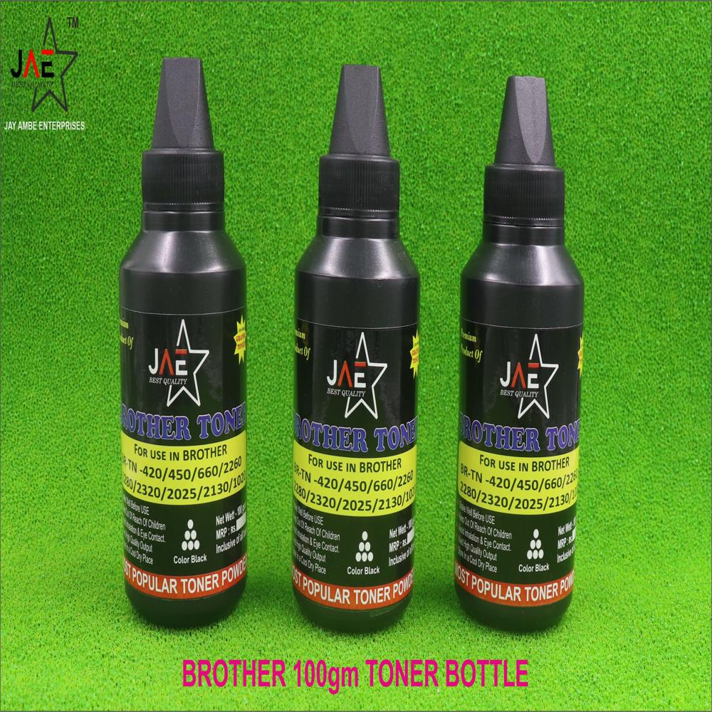 BROTHER 100GM TONER POWDER BOTTLE