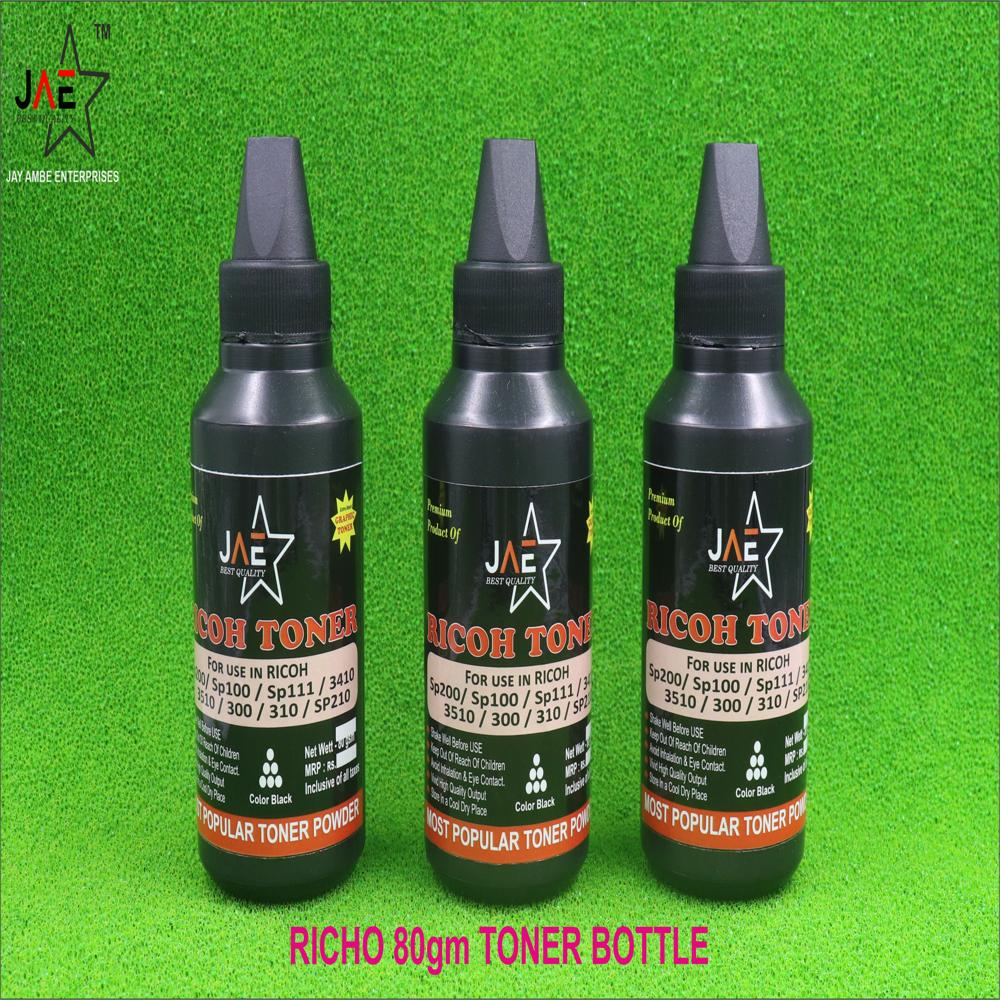 RICOH 80G TONER POWDER BOTTLE
