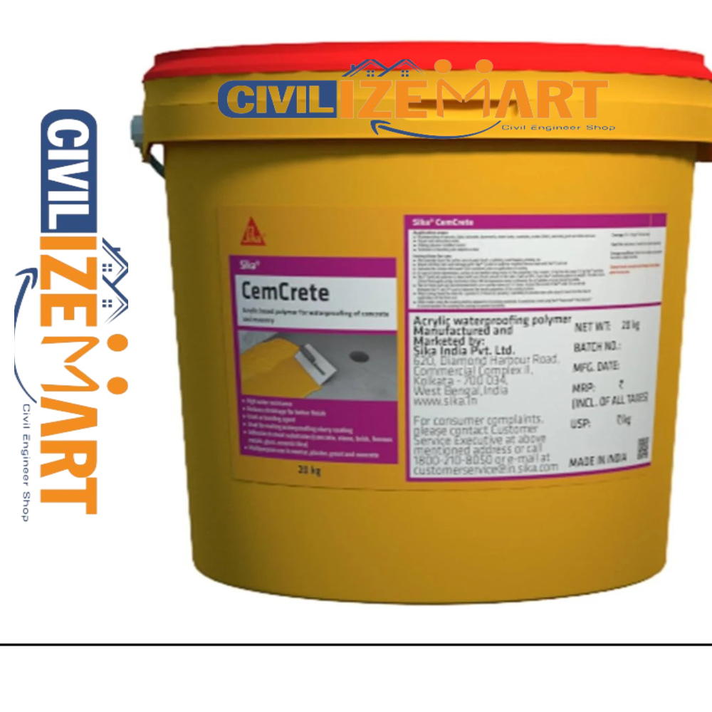 SIKA CEMCRETE (20KG)WATERPROOFING CHEMICAL
