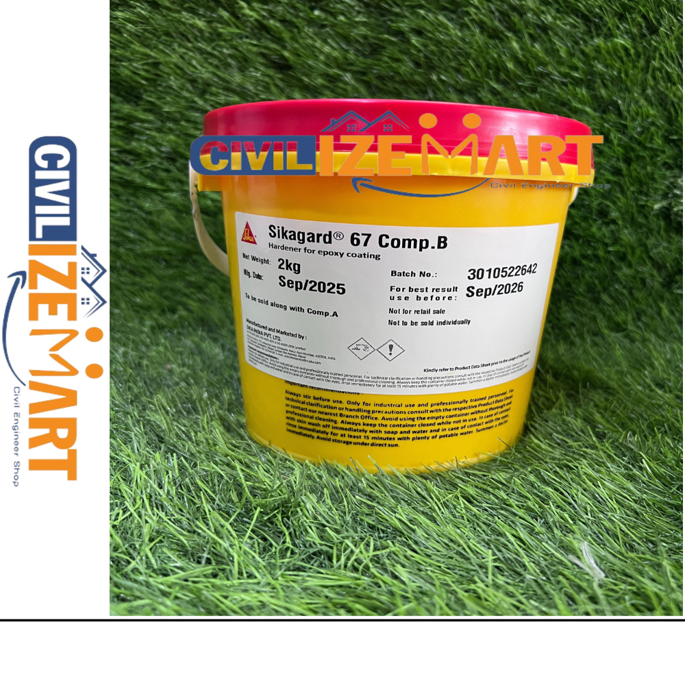 SIKAGARD 67 RAL-7035 COMPONENT (A+B) (4KG)