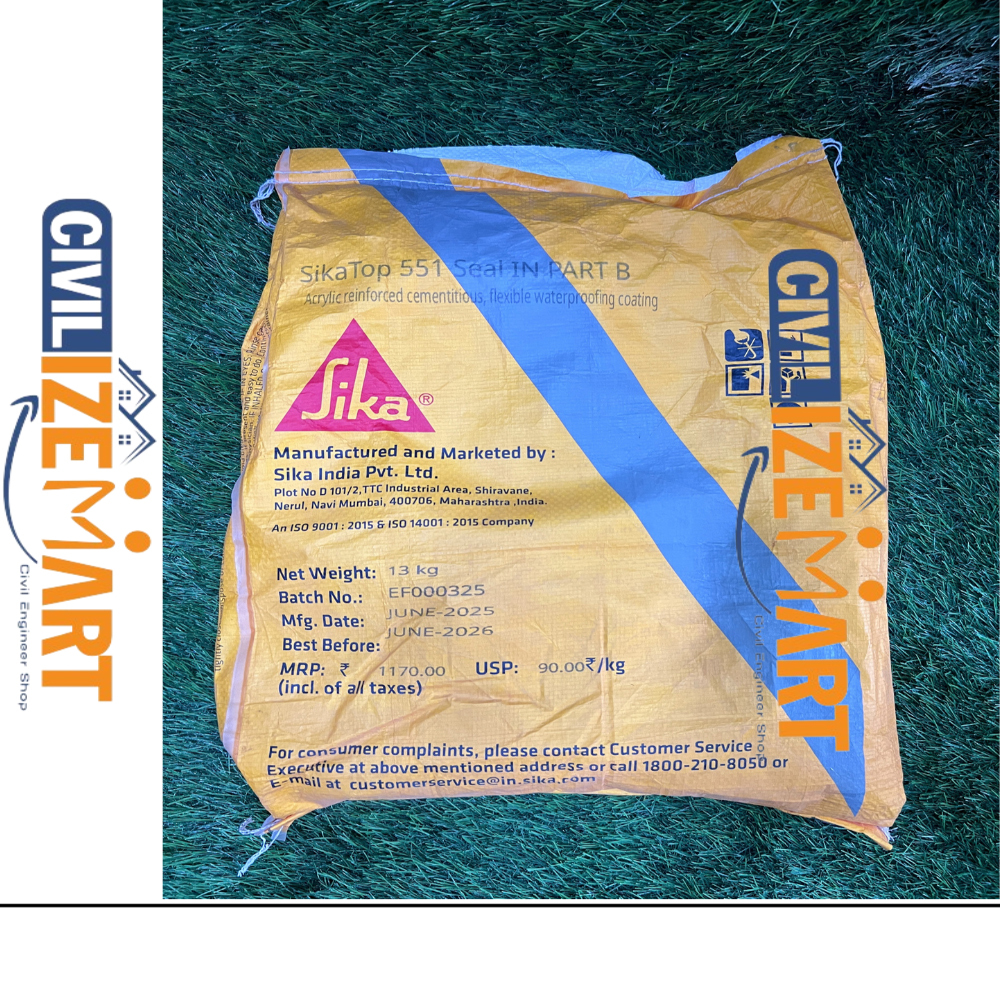 Sikatop-551 Seal Flexible Waterproofing, Concrete Protection