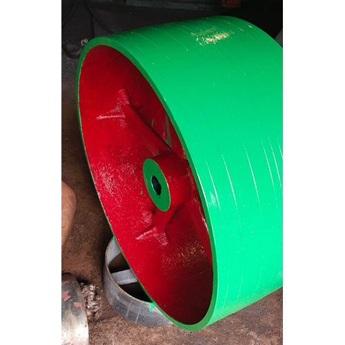 20x16x2.5 Inch Solid Crown Face Pulley