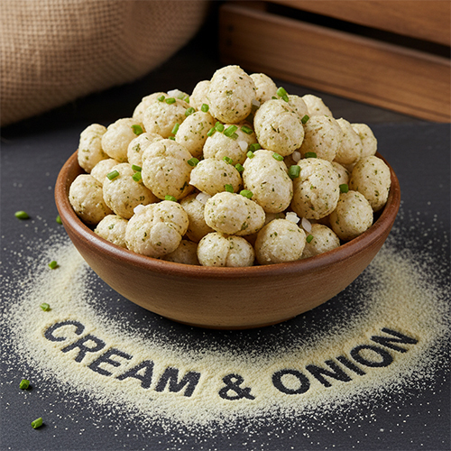 Cream And Onion Flavour Fox Nut