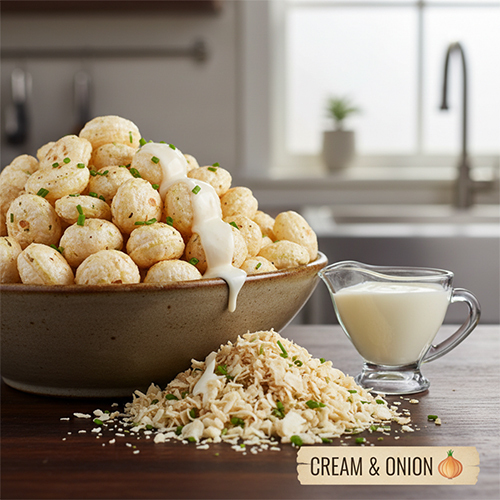 Cream And Onion Flavour Fox Nut