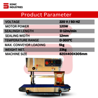 FR-900 Band sealing Machine SS Eco Vertical