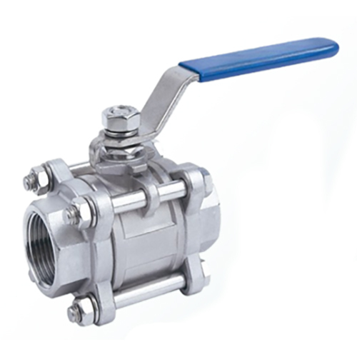 3PC Screwed Ends Ball Valve