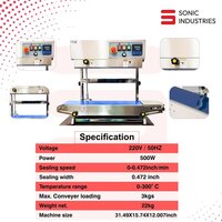 Fr-900 Band sealing machine MS Eco 5Kg vertical band sealer