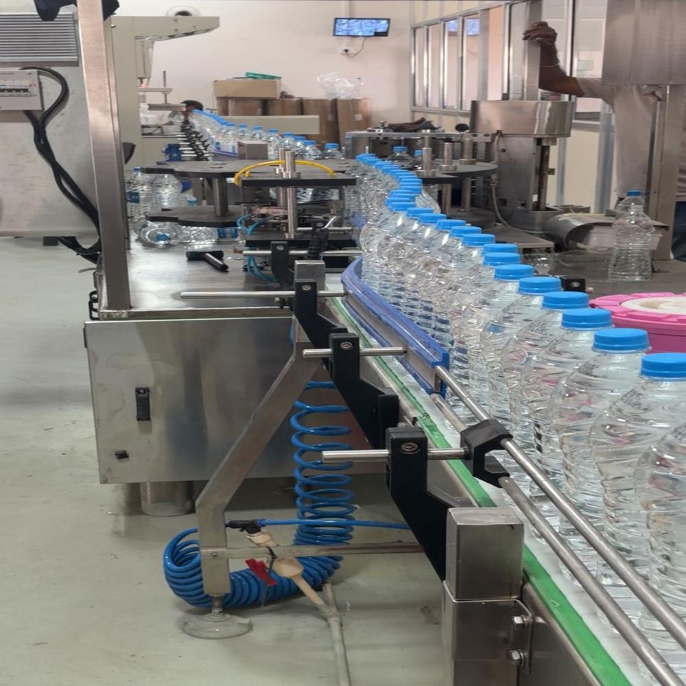 120 Bpm water bottle plant