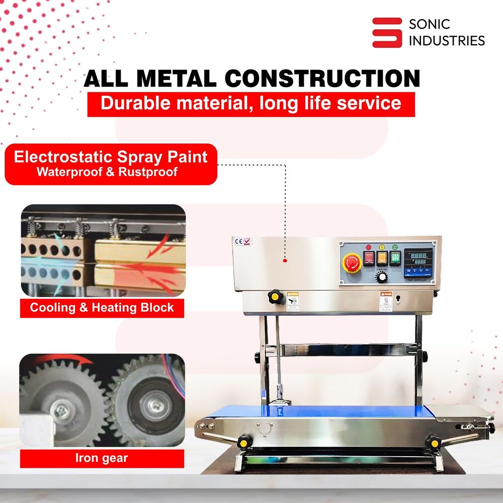 Fr-900 Band sealing machine MS Eco 5Kg vertical band sealer