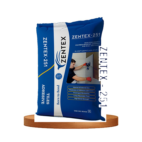 ZENTEX-251 Polymer Modified Adhesive For Wall And Floor Chemical