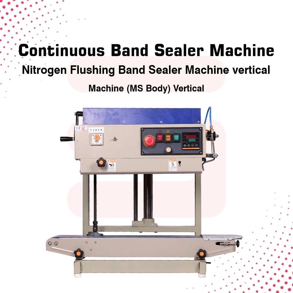 FR-900 Band sealing Machine SS Eco Vertical With Nitrogen