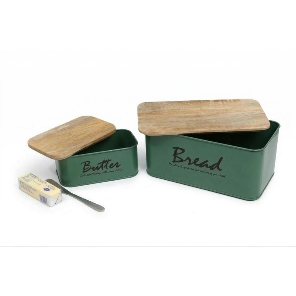 Bread and Butter Storage Container Set