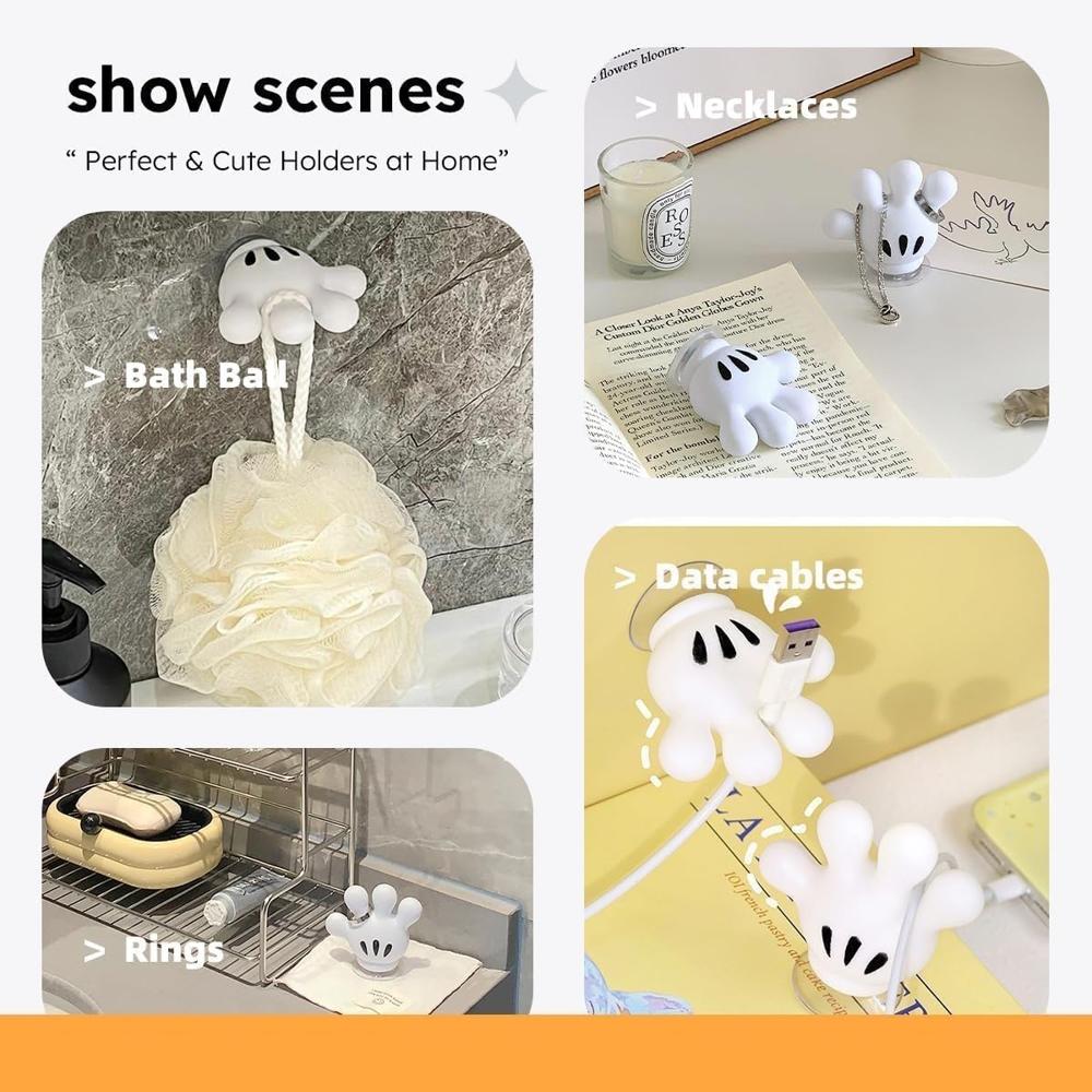 Mickey Palm Toothbrush Holder