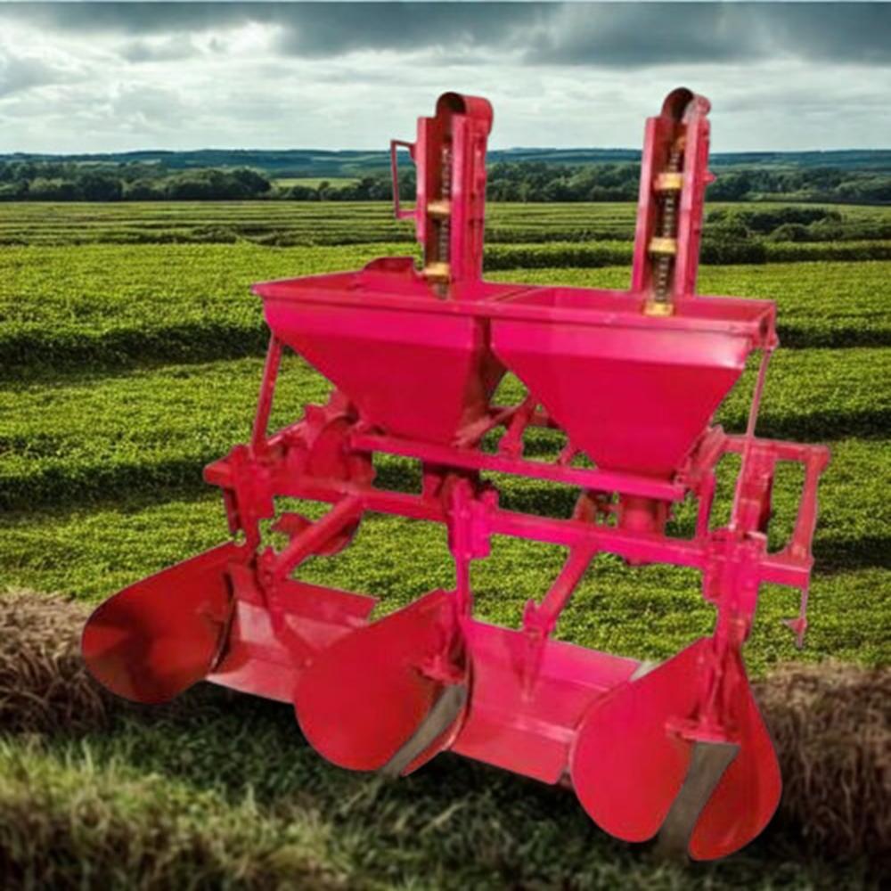 2 Row Sugarcane Bud Planter - Color: Red