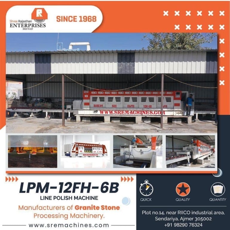 Line Polish Machine Flicker Head - Color: White & Red